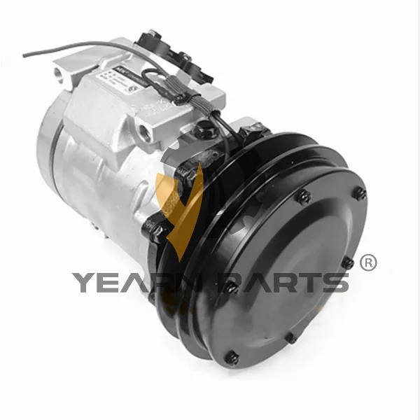 YearnParts ® Air Conditioning Compressor 20Y-810-1610 20Y8101610 for Komatsu Excavator PC450-8 PC460LC-8 PC650LC-8E0 PC700LC-8E0