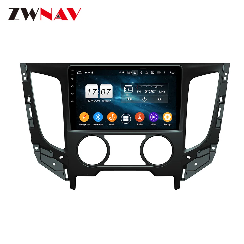 Android 13.0 For Mitsubishi Triton L200 PX6 DSP Carplay Radio Car Multimedia DVD Player GPS Navigation Manual Air Conditioner