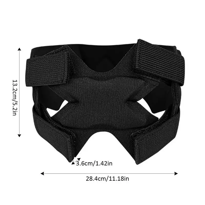 Soft Football Headgear Anti-Collision Adjustable Football Headguard Comfortable Protective Gear Sports Headband For Soccer