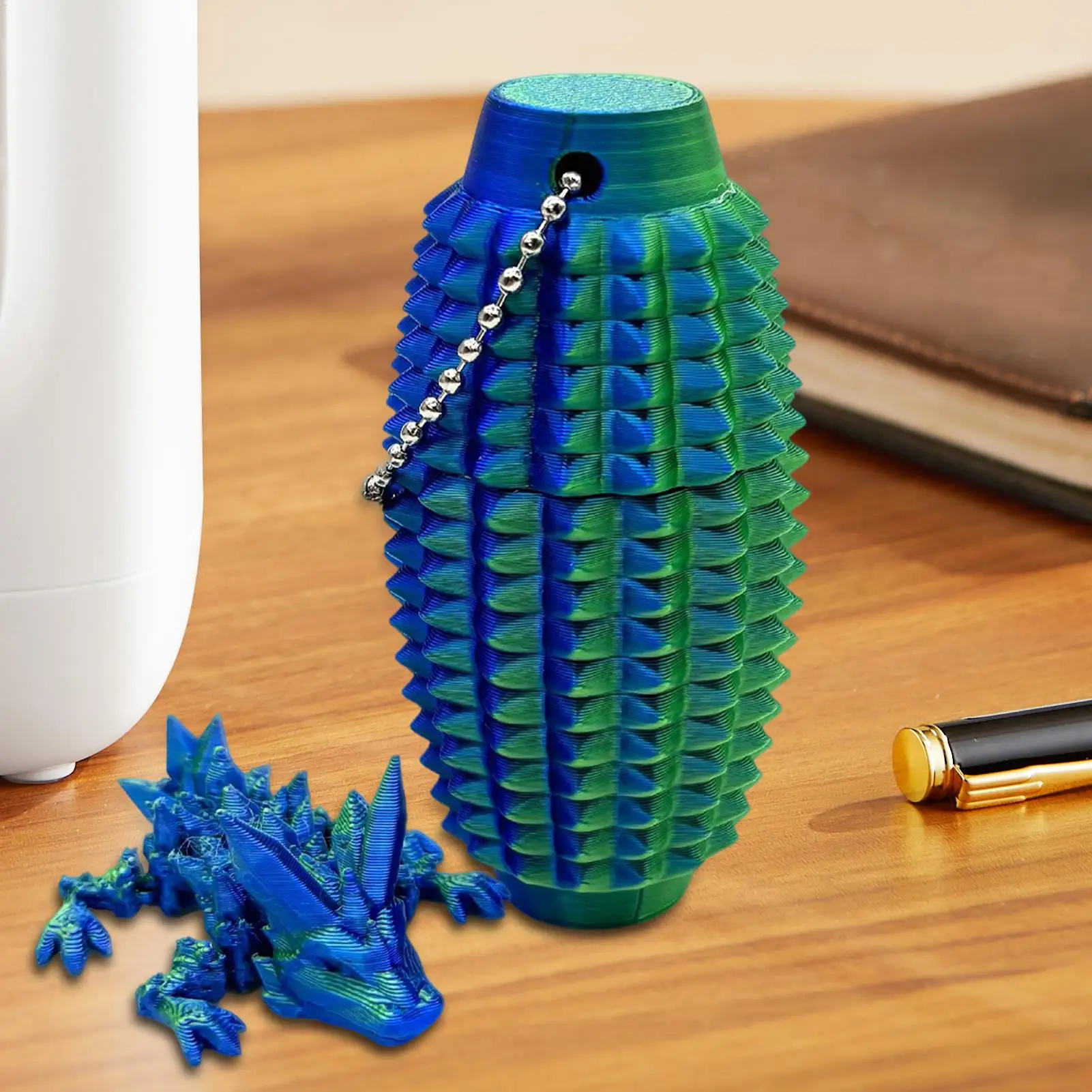 Stim Toy 小型刺激フィジェットおもちゃ 3D プリント鎮静ポータブルスパイキーチャーム抗ストレス大人ティーン学校教室