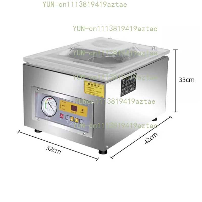 Automatic Vacuum Packaging Sealer Commercial Wet and Dry Food Vacuum Sealer Dual-purpose Fresh-keeping Plastic Sealing Machine