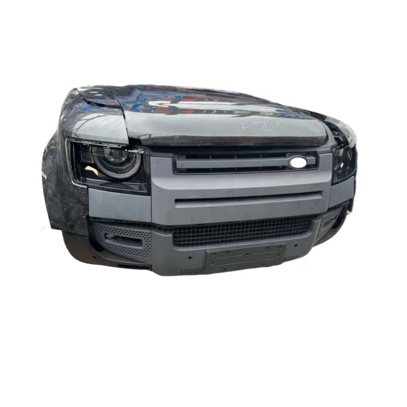 

High Quality Used Land Rover Defender Hood Fender with Radiator and Headlamp Car Bumper Products