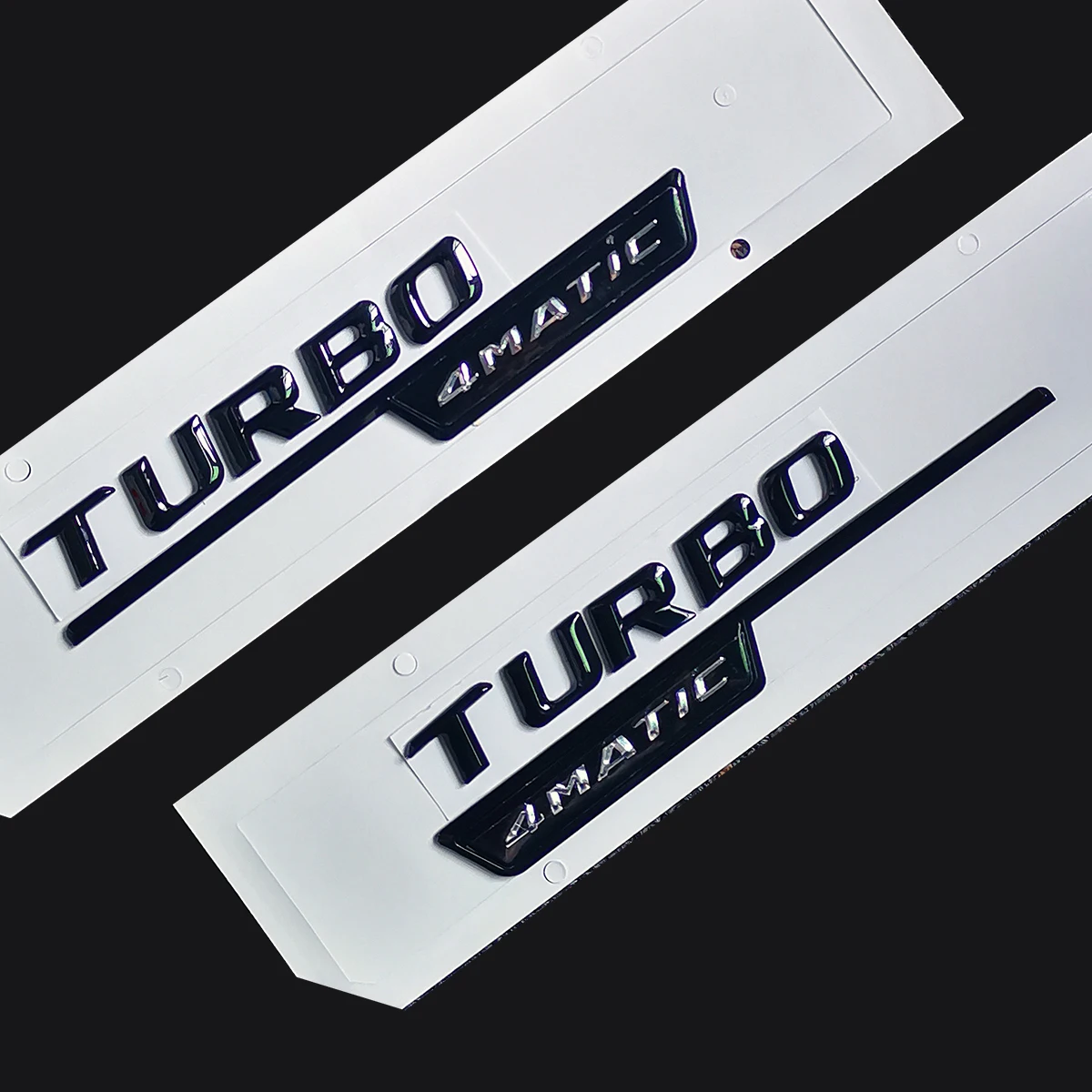 For AMG 4MATIC TURBO Logo Badge Side Fender Sticker For Mercedes Benz A180 W176 W169 A200 A250 A209 A45 A150 A160 A209