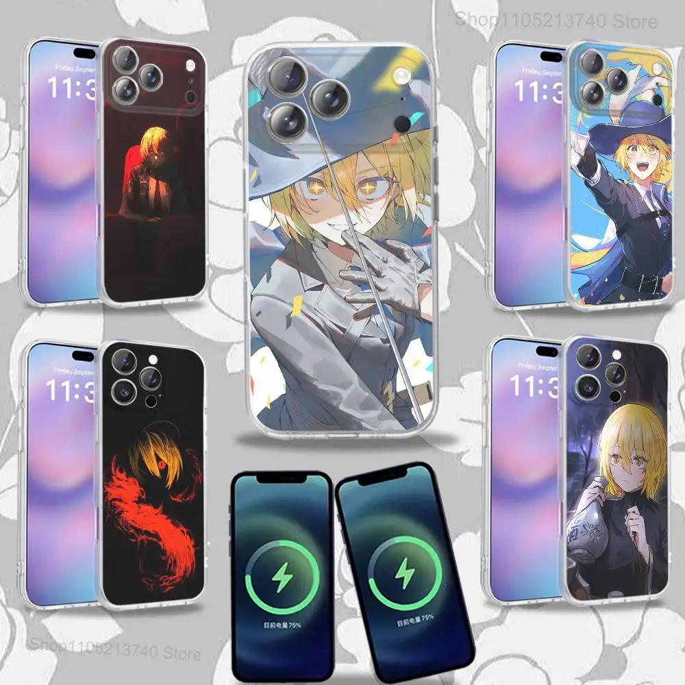 

L-Limbus C-CompanyS Quixote Phone Case For iPhone 16,14,11,17,13,15,12,Air,Plus,Pro,Max,E,Mini Frosted for MagSafe Magnetic