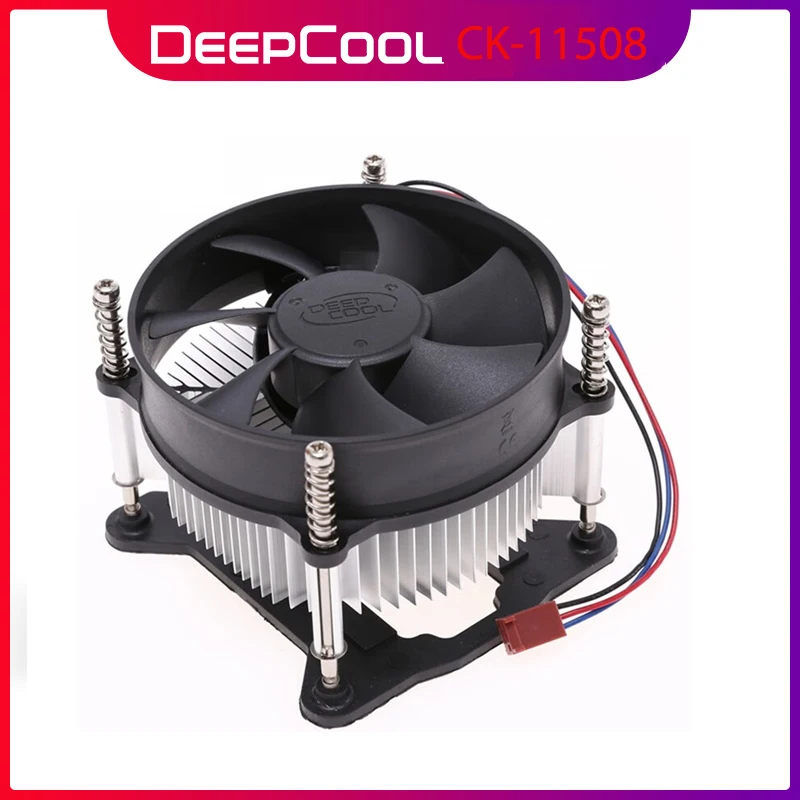 DeepCool CK-11508 Cpu Cooler LGA 1150 1155 1156 1200 Processor Cooler Computer Heat Sink PC Radiator Air Cooler