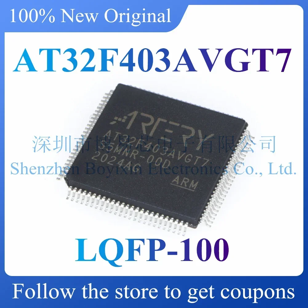 

NEW AT32F403AVGT7.Original Product.Package LQFP-100