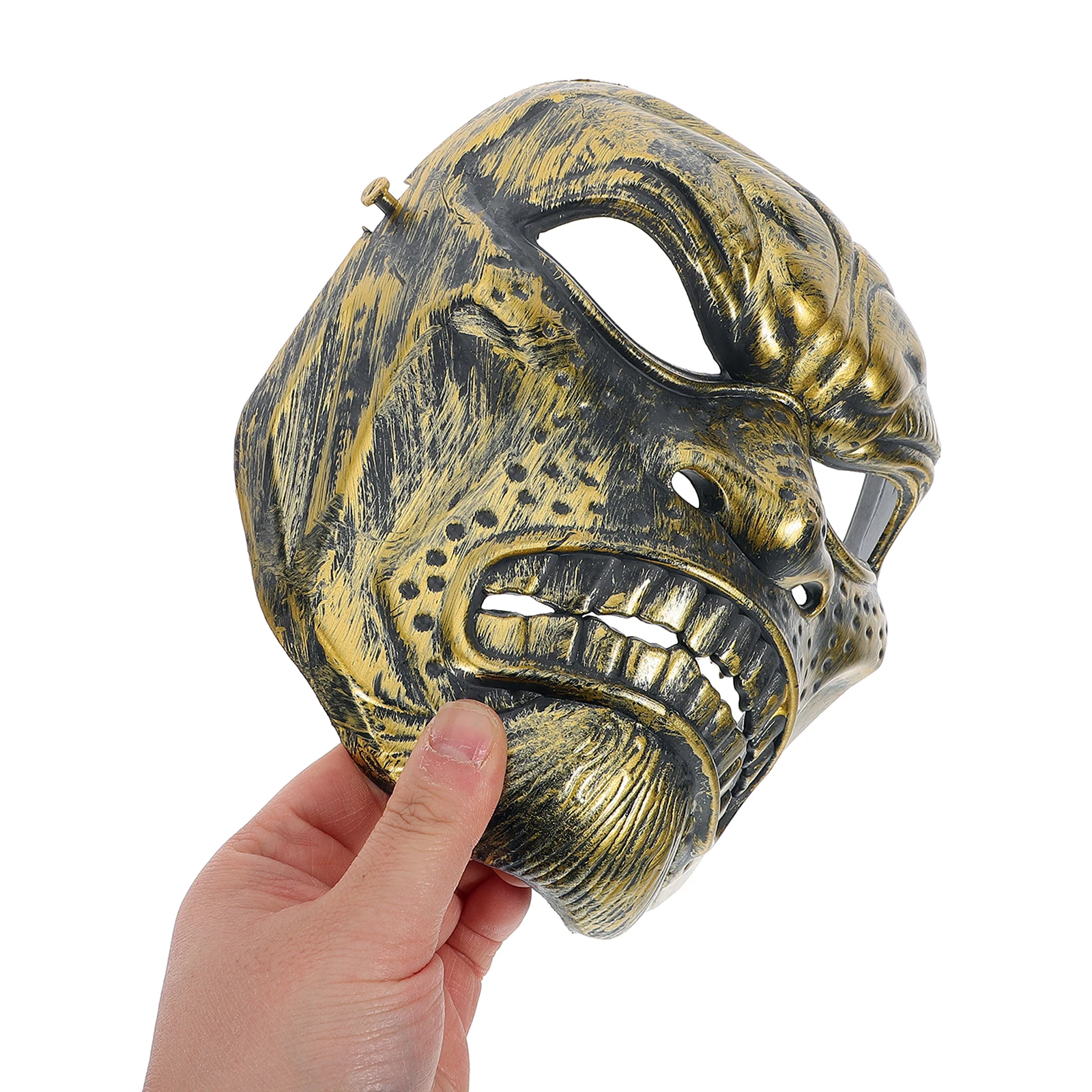 

2pcs Demon Movie Halloween Full Face Mask For Mardi Gras Viking Party Cosplay Masquerade Costume Event Dust