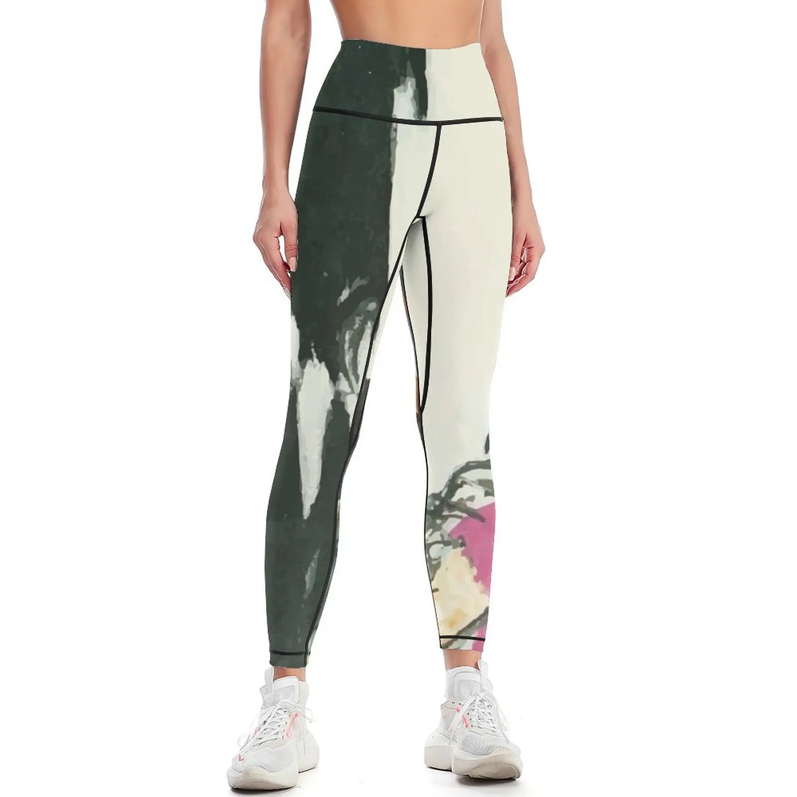 

Jackson Pollack | Easter and the Totem Leggings sporty woman push up for fitness Womens Leggings