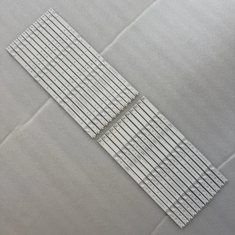 12pcs/set LED Strips For 70PUS7555/12 70PUS7855 LB-GM3030-GJ0D227012X7PB09-1-J TPT700U2-PV3D.Q TPT700B5-U1T01.D  LB7000K V0