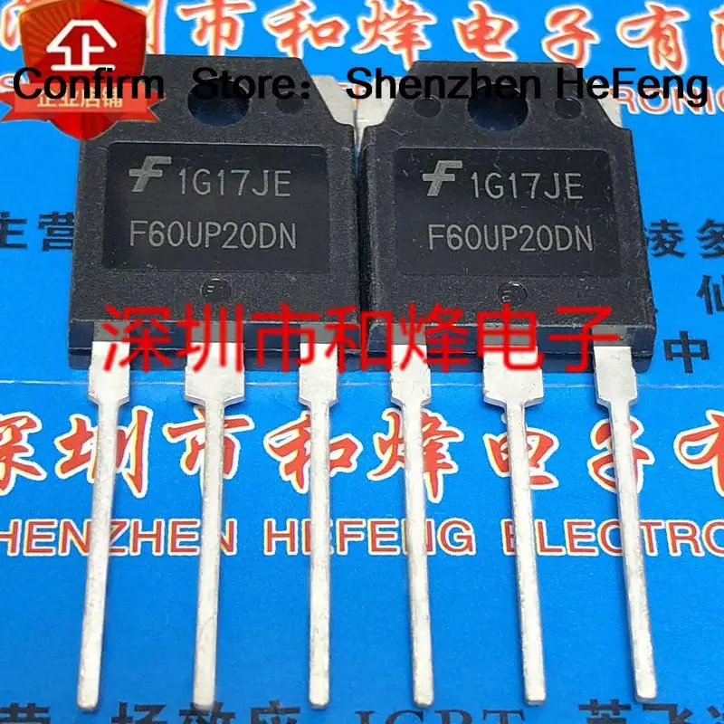 5PCS-10PCS F60UP20DN FFA60UP20DN  TO-3P 200V 60A   NEW AND ORIGINAL ON STOCK