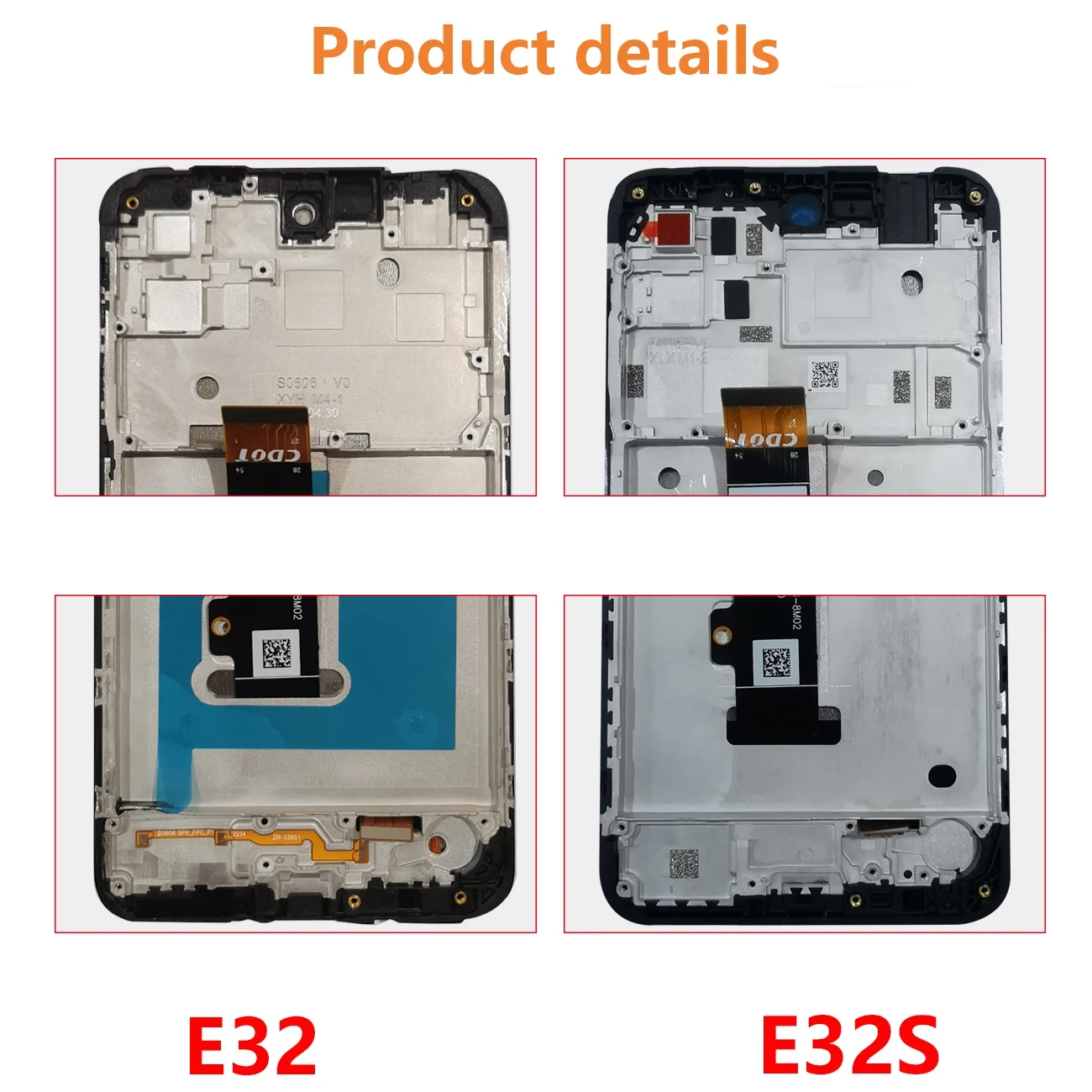 Pantalla For Motorola Moto E32 XT2227-1 LCD Display For Moto E32s