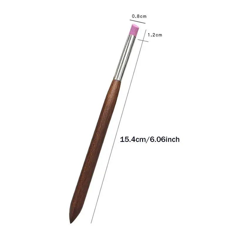 Nail Art Precision Quartz Grinding Pen for  Cuticle and Dead Skin Removal Manicure Essential