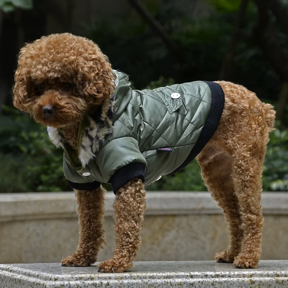 

Pet Coat Clothing Winter Puppy Products for Pets Dog Dress Warm Clothes Jackets Coats
