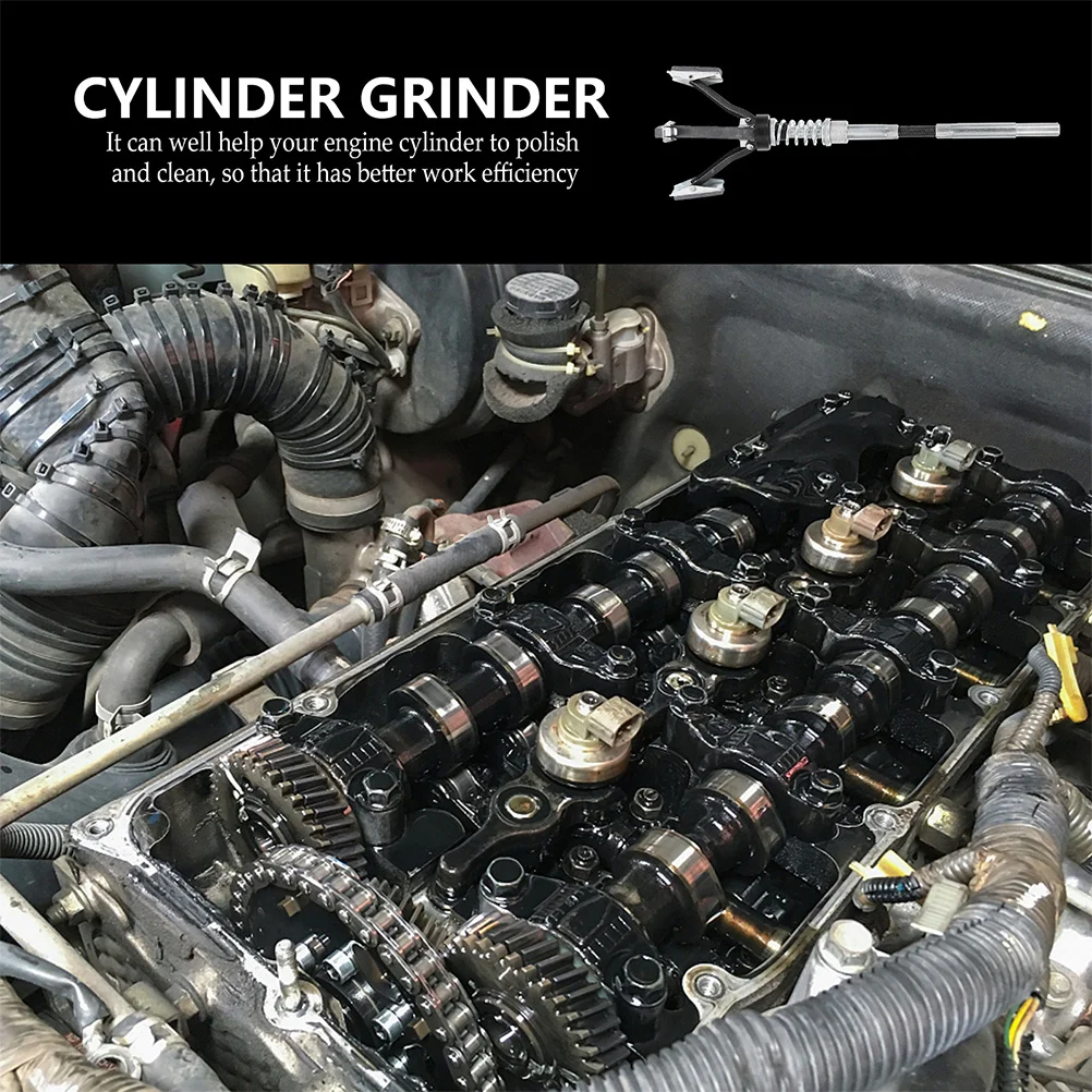 

Car Engine Brake Cylinder Hone Three-Jaw Sander Honing 19-64mm Durable Cylinder Polishing Tool for Carbon Deposit Removal and