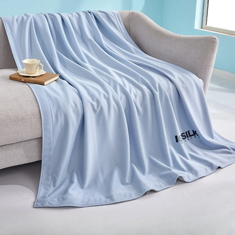 

Bamboo Fiber Summer Cooling Quilt Ice Silk Towel Summer Thin Blanket Section Bed with Nap Air-conditioned Sheets Cover Quilt여름이불