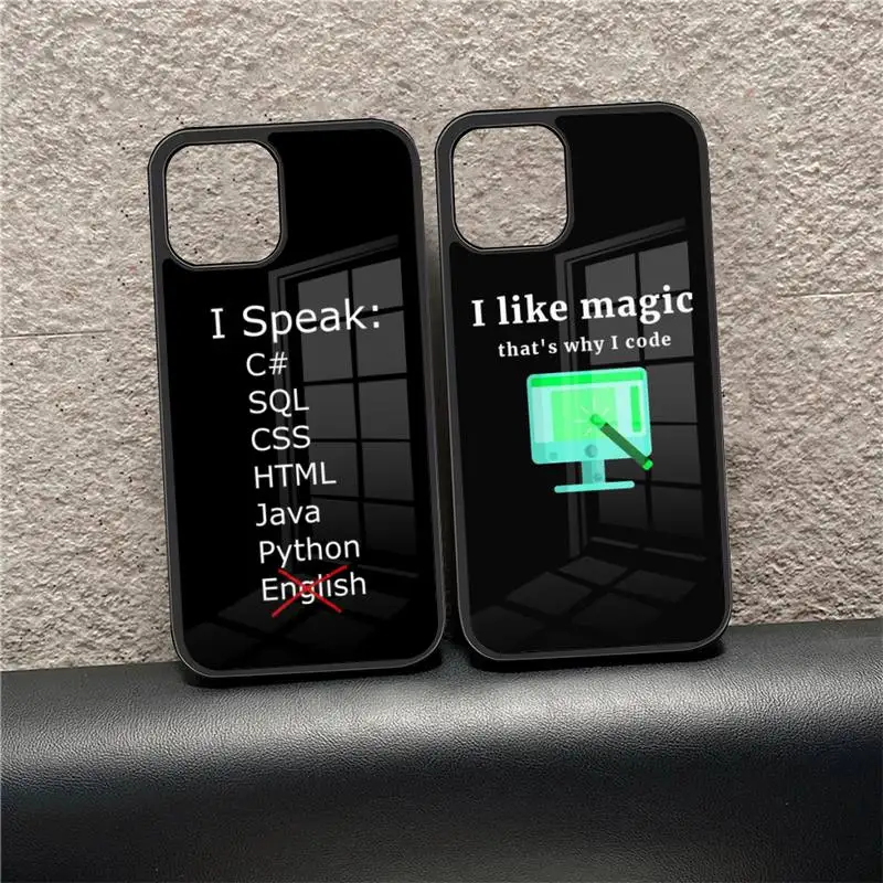 Programming Languages Phone Case For Samsung S22 S30 S10 S20 S21 ULTRA Edge Note Lite 10 20 Pro Plus Silicone Trendy Shell