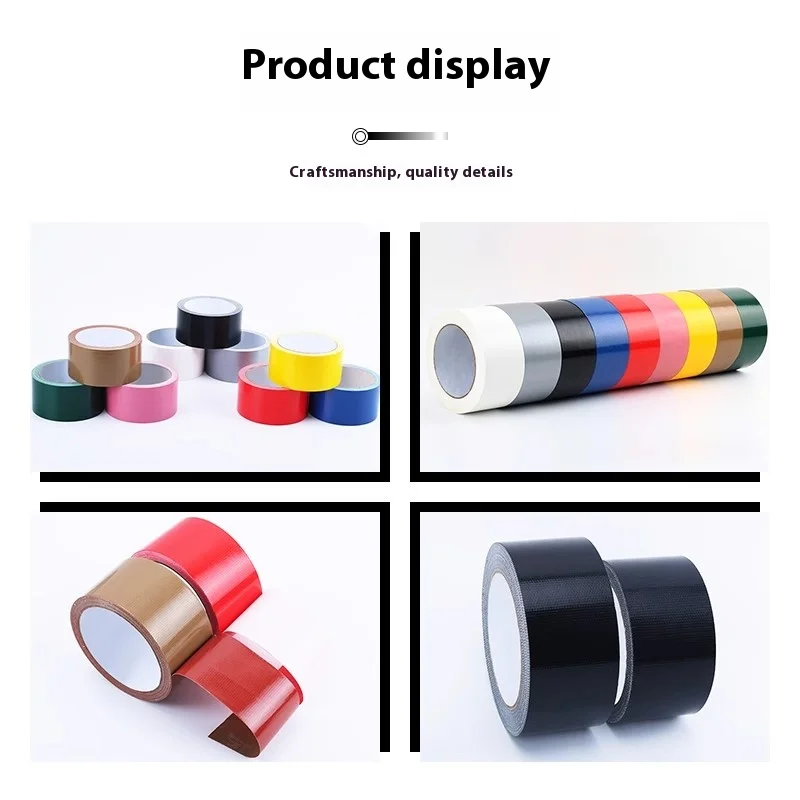 10m Super Sticky Waterproof Strong Seal Carpet Tape DIY Home Decoration Adhesive Self Roll Craft Fix Tape Duct Repair Tape