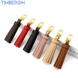 TINBERON borse accessori ciondolo Highend donna borsa nappa gingillo borsa in pelle cinghie nappa ciondolo chiave fai da te telefono moda ragazze