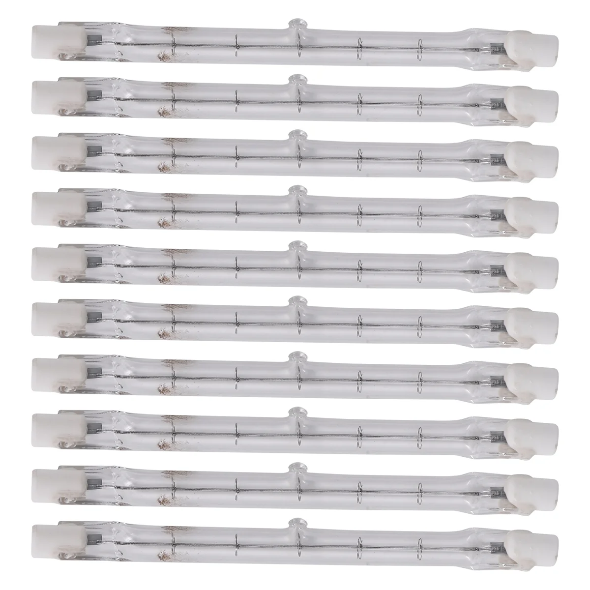 B24A R7S Halogenlampe 118 mm 200 W 230 V Packung mit 10 Halogenstangen R7S Halogenlampe R7S dimmbare Halogenstangenlampe