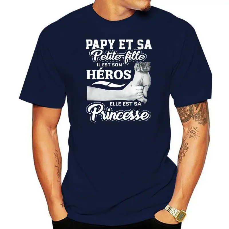 Tee Papy Et Sa Petite Fille T Shirt Harajuku Tops T Shirt Fashion Classic Unique Free Shipping