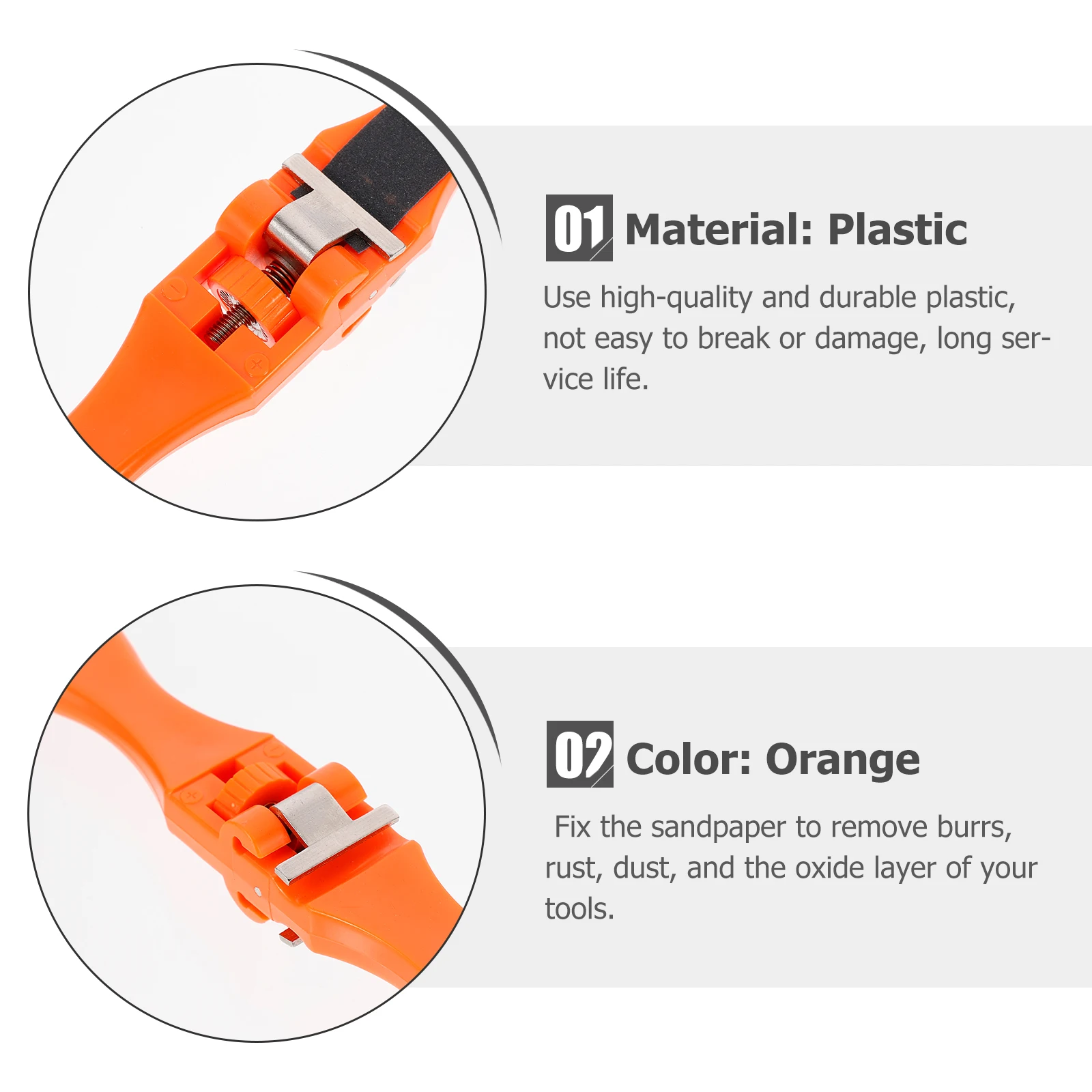 

Sandpaper Clips Multi-purpose Holder Manual Sanding Tool Polishing Holding Clamp