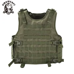 SINAIRSOFT 900D Oxford Cloth Molle Plate Carrier Vest Quick Installation Vest For Outdoor Hunting Paintball Protective Equipment