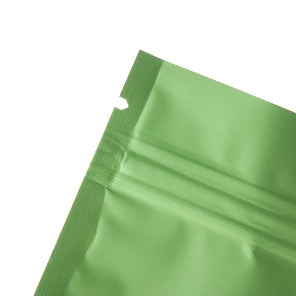 10/30PCS Colorful Home Storage Organization Aluminum Foil Bags Glossy Heat Seal Storage Bags