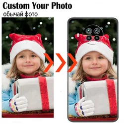 Customized Photo Glass Cases For Xiaomi Mi 10T Note 10 Lite Case DIY Photo MI10 Mi10T Pro Cover Personalized Pictures TPU Fundas