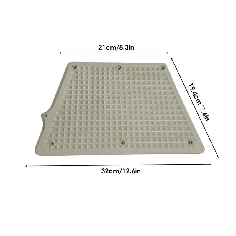 Motor Mount Transom Outboard Engine Mounting Plate Rust Resistant Grid Design Trapezoidal Outboard Mounting Engine Bracket For