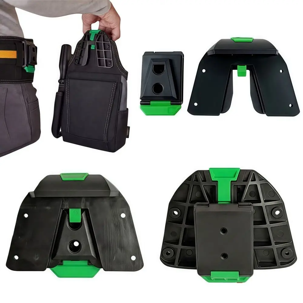 

Sturdy ABS Waist Bag Buckle Durable Compatible Waist Bag Clip Replacement Quick Attach Tool Belt Buckle Professional Use
