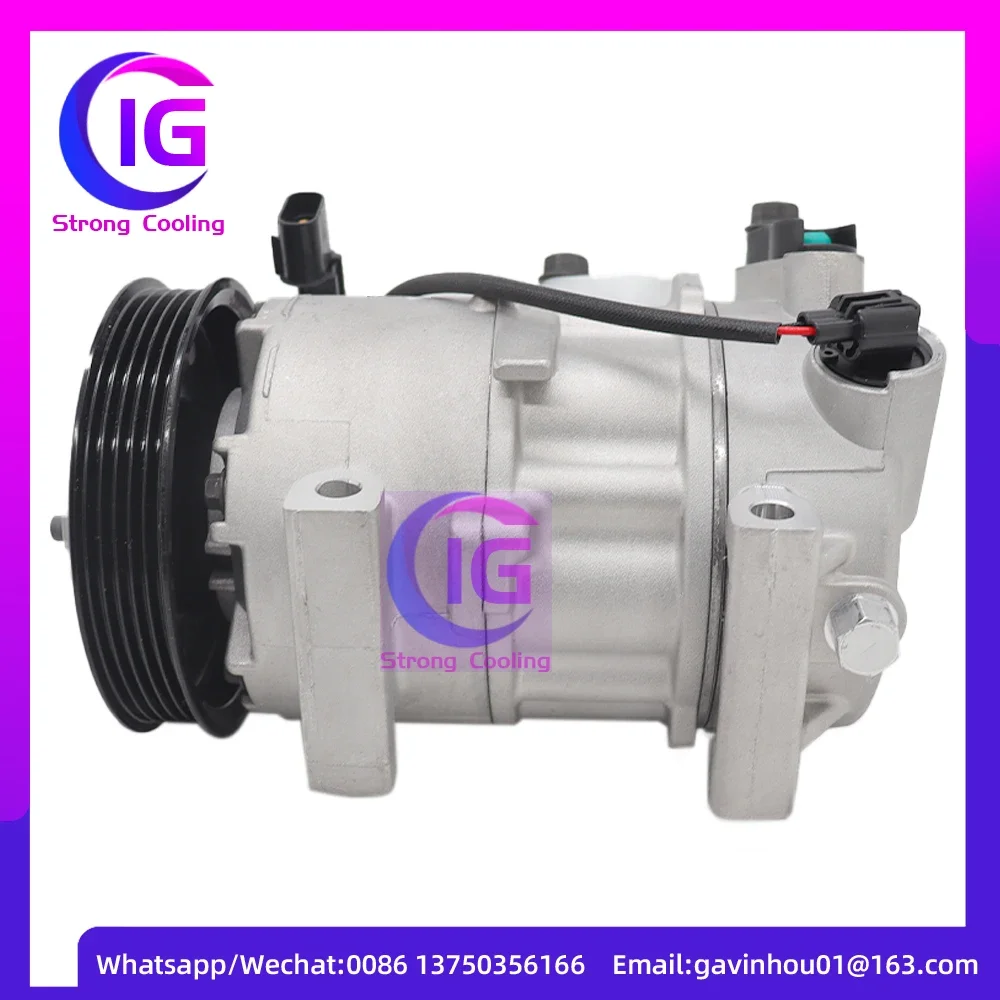 DVE12 Auto AC compressor For Hyundai Accent 1.5L 977011R900 P30013-4111 977011-R900 P300134111 1E39E-11000 5G081-1493