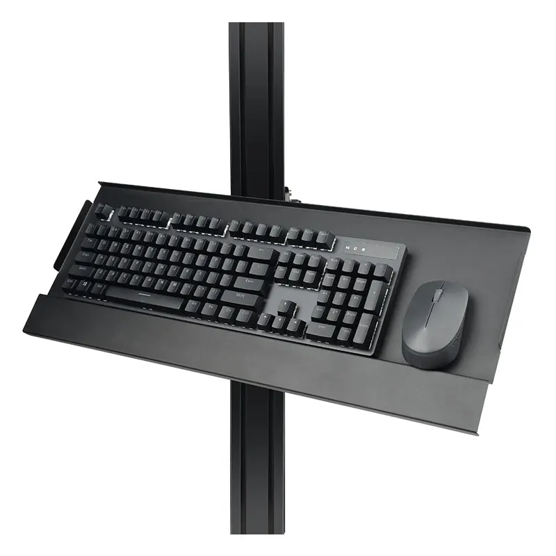 Special disc for aluminum bracket, rotating keyboard, wall-mounted telescopic adjustment handle