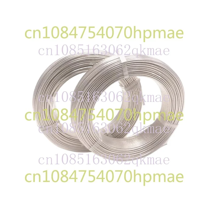 High Temperature Line Silver Jacketed Wire High Temperature Resistance