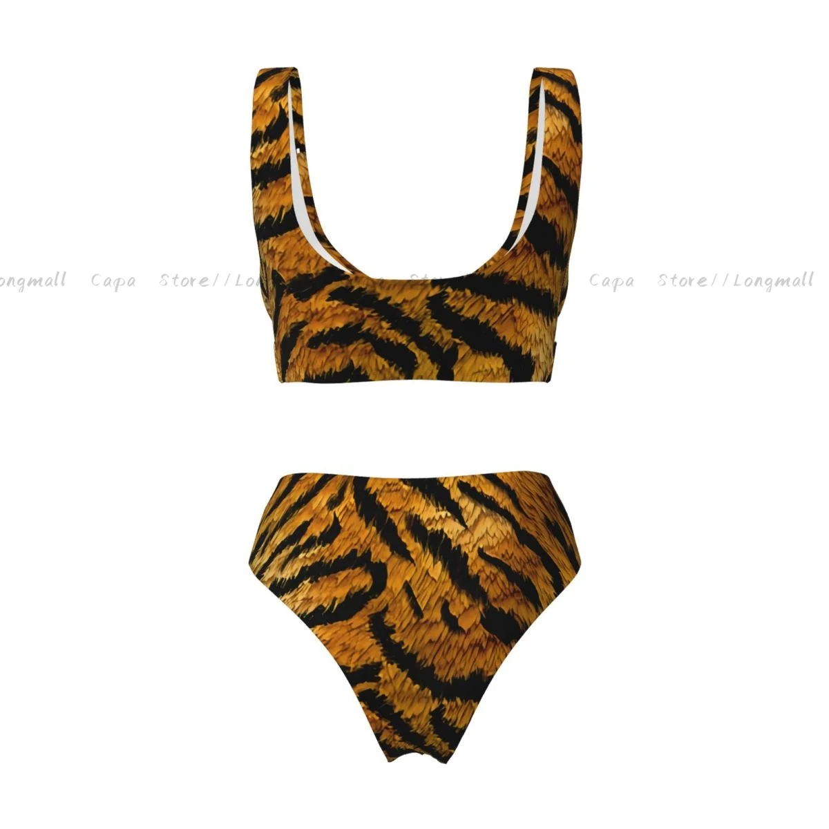 Sexy Bikini Women Swimwear Tiger Texture Female Swimsuit Swimming Bathing Swim Suit Summer Beachwear