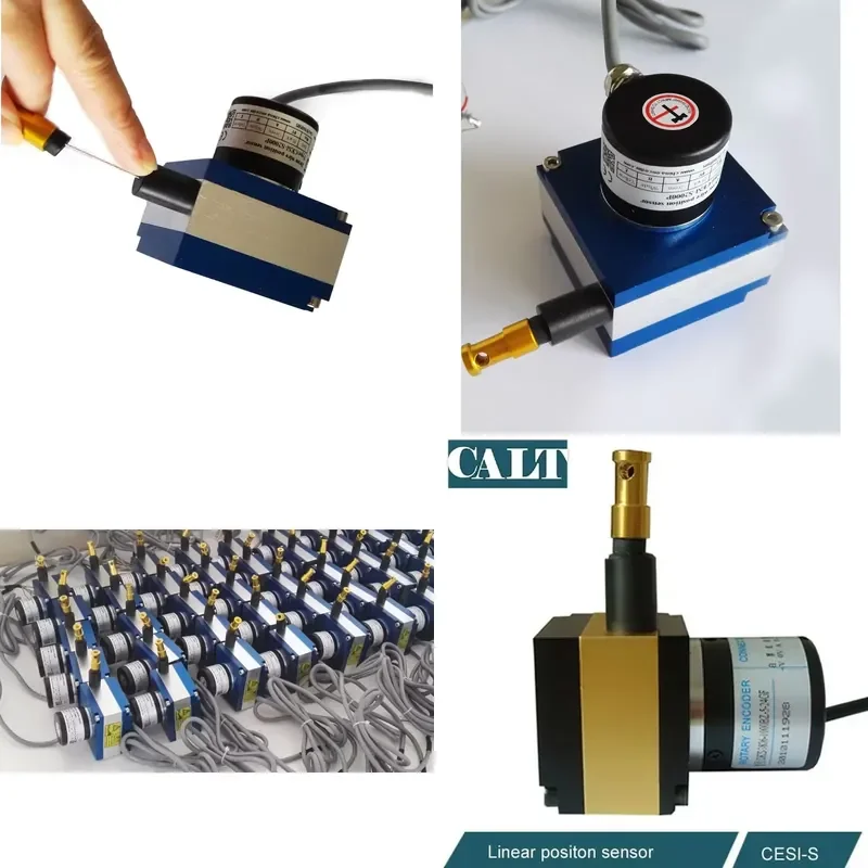 1000 mm Length Measurement Digital Cable Sensor Cable Position Displacement Sensor Cable Encoder CESI-S1000