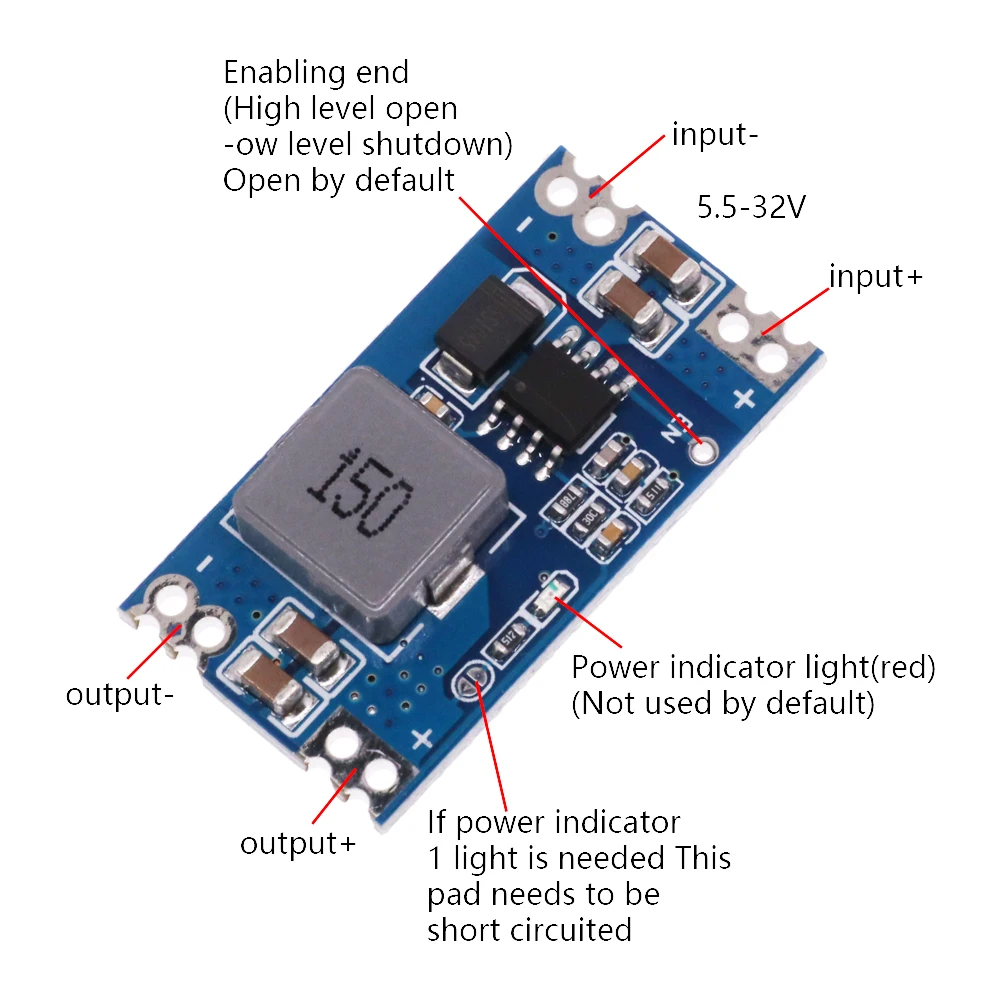 High Efficiency Output 3.3V 5V 9V 12V 5A Mini560 Pro Step Down DC-DC Converter Voltage Regulator Buck Power Supply Module