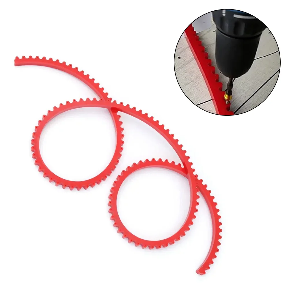 Tira de perfilado accionada por engranajes, excelente resistencia, Material Flexible, cadena de transmisión de engranajes, larga duración para carpinteros