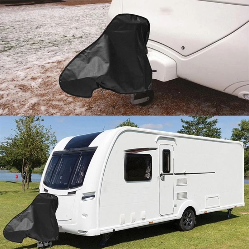 

P5ED Waterproof Caravans Trailer Campers Drawbar Towing Tow Coupling Lock Hitch Cover