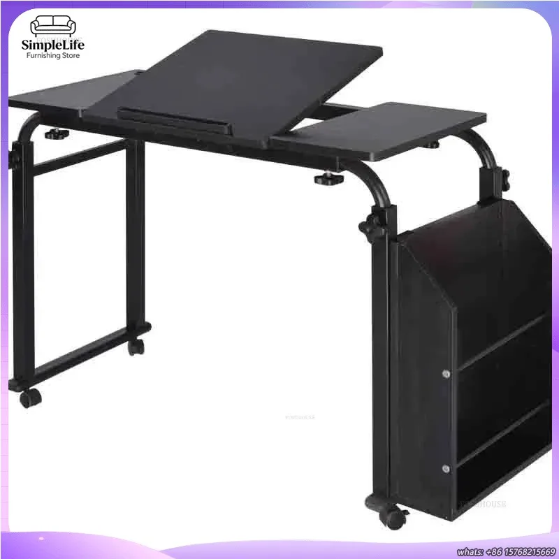 

Adjustable Laptop Desk for Bed Multifunctional Retractable Computer Table Portable Foldable Bed Tray Table Home Office Study