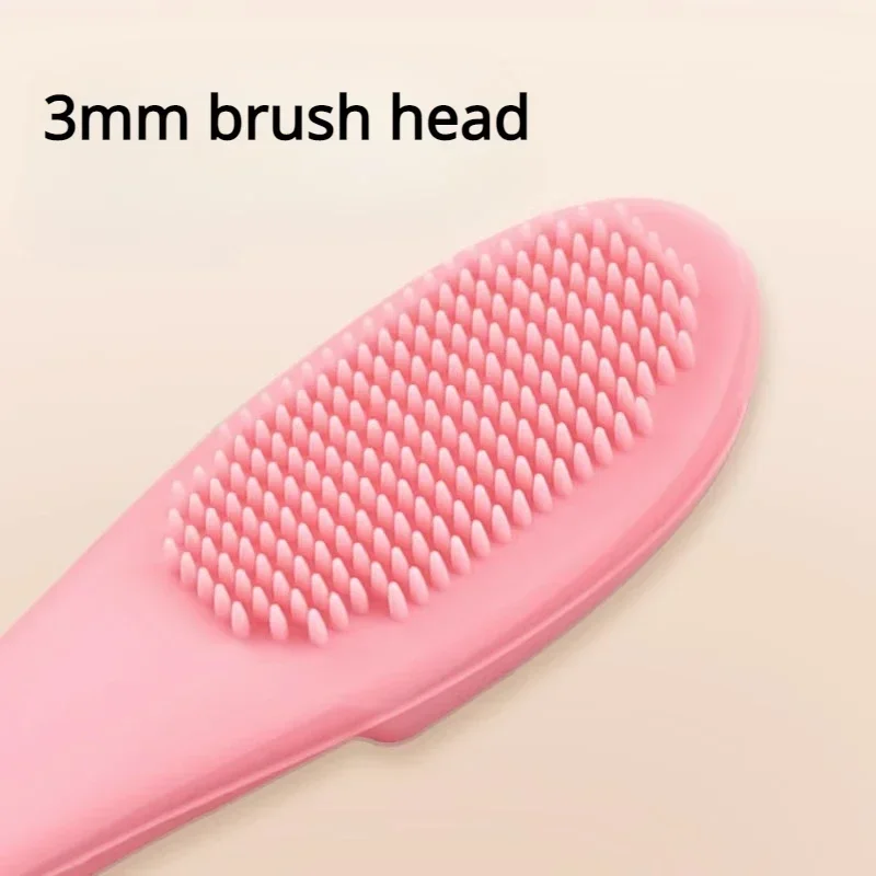 블랙헤드 제거기 부드러운 실리콘 손가락 여행용 마사지 브러시 얼굴 세정 도구 휴대용 얼굴 코 모공 클리너 브러시