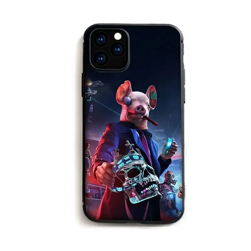 

Games Watch Dogs Legion Accessories Phone Case For iPhone 15 Pro 14 13 11 12 Pro mini xs case pro XS MAX X 2020 XR phone case