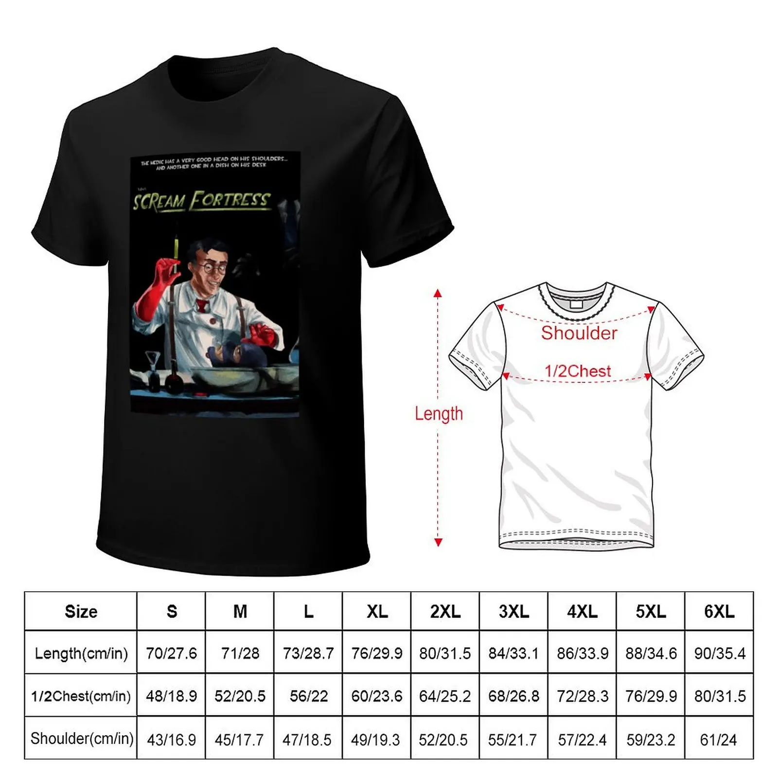TF2/Reanimator - Medic T-Shirt Christmas Theme Tee Top