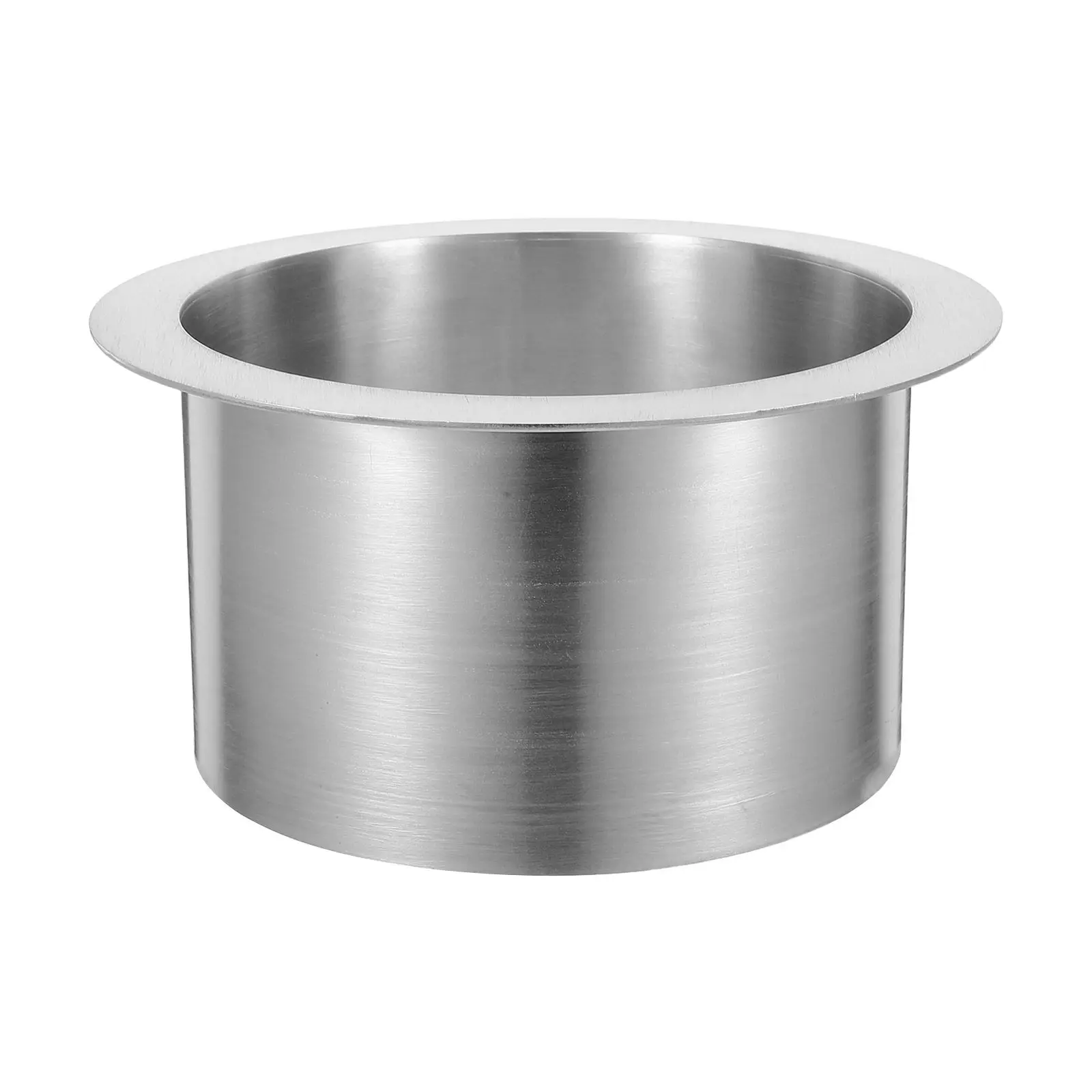 Embedded Stainless Steel Round Trash Chute Drop-in Trash Can Grommet for Home Office Commercial Waste Management