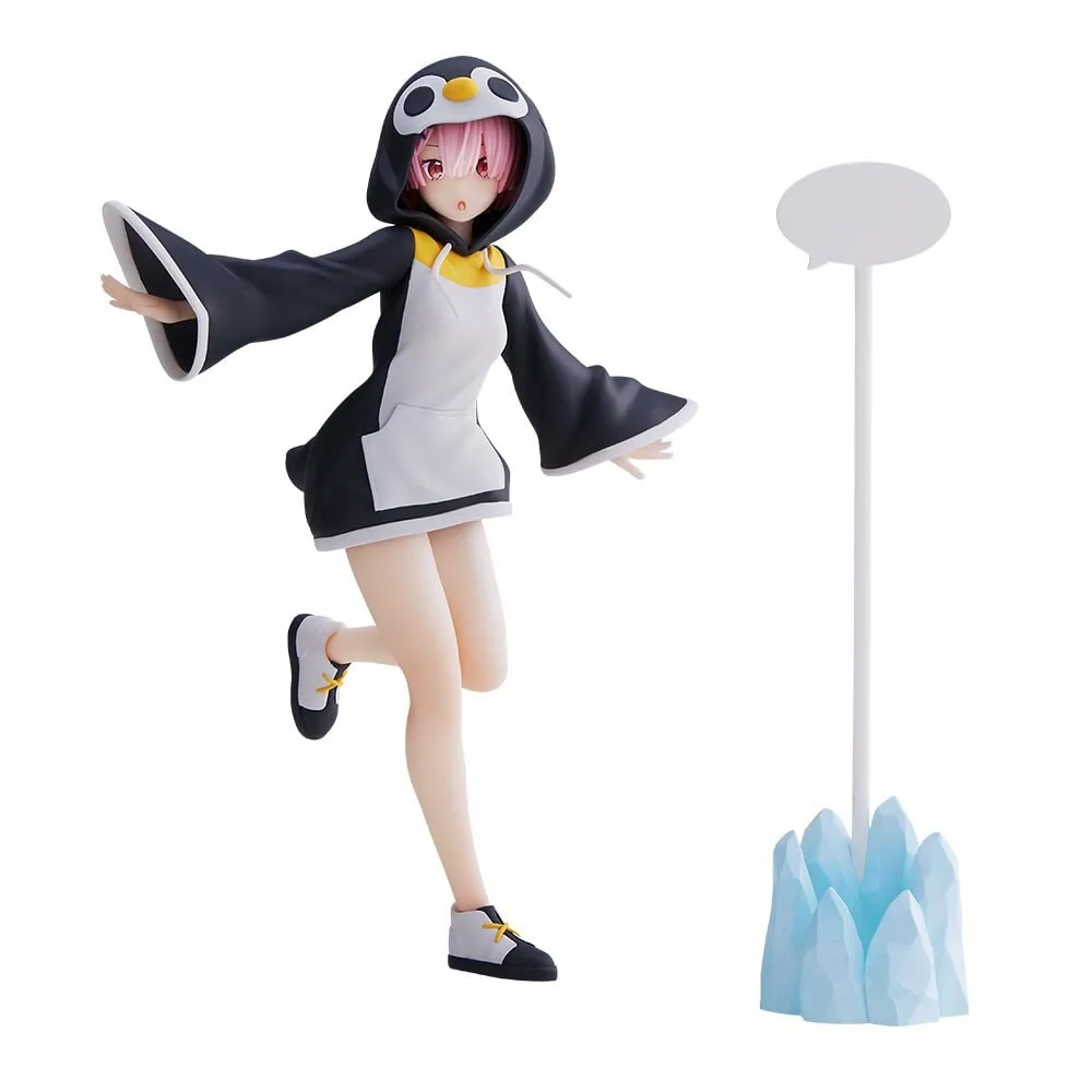 [In Stock] Original Sega Luminasta Re: Zero Starting Life In Another World Rem Ram Penguin Costume Ver. 20Cm Action Figure