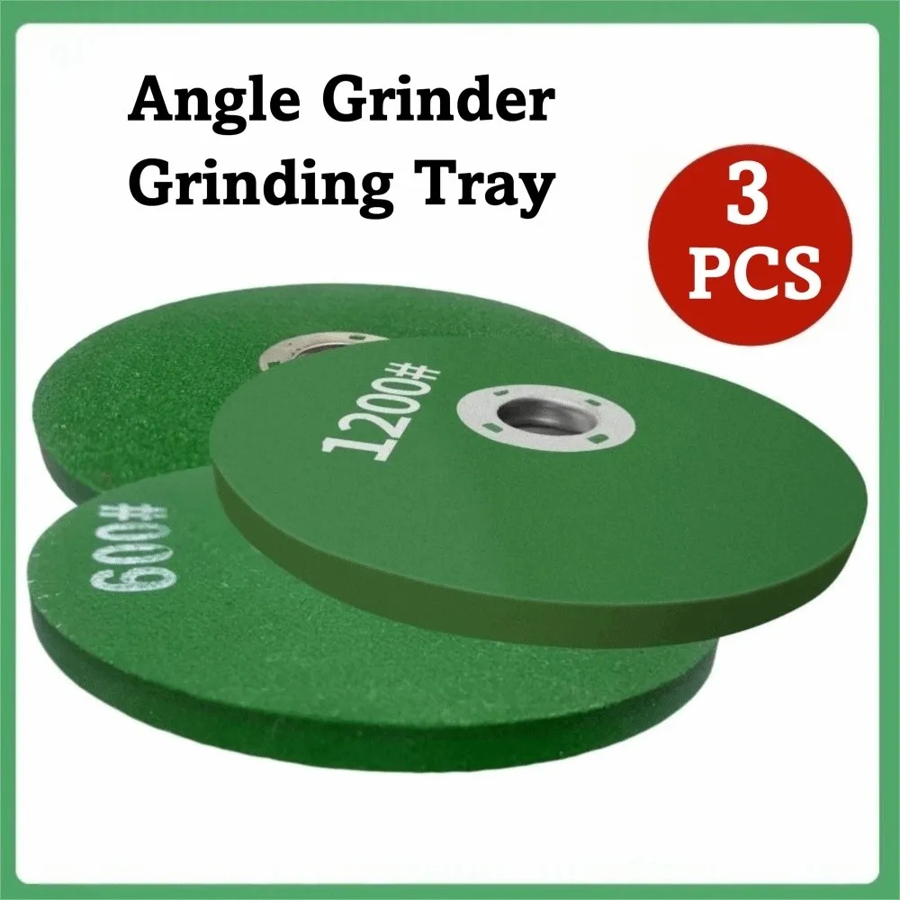3 قطعة فائقة غرامة شحذ طحن عجلة الصلب طحن غرامة بولي غرامة طحن عجلة مقاومة للاهتراء دائم تلميع القرص
