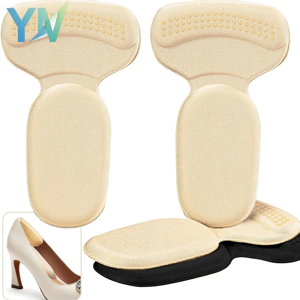 

Invisible Heel Grippers for Women High Heels Anti Slip Blister Prevention Half Size Adjuster Shoe Inserts Back Cushion