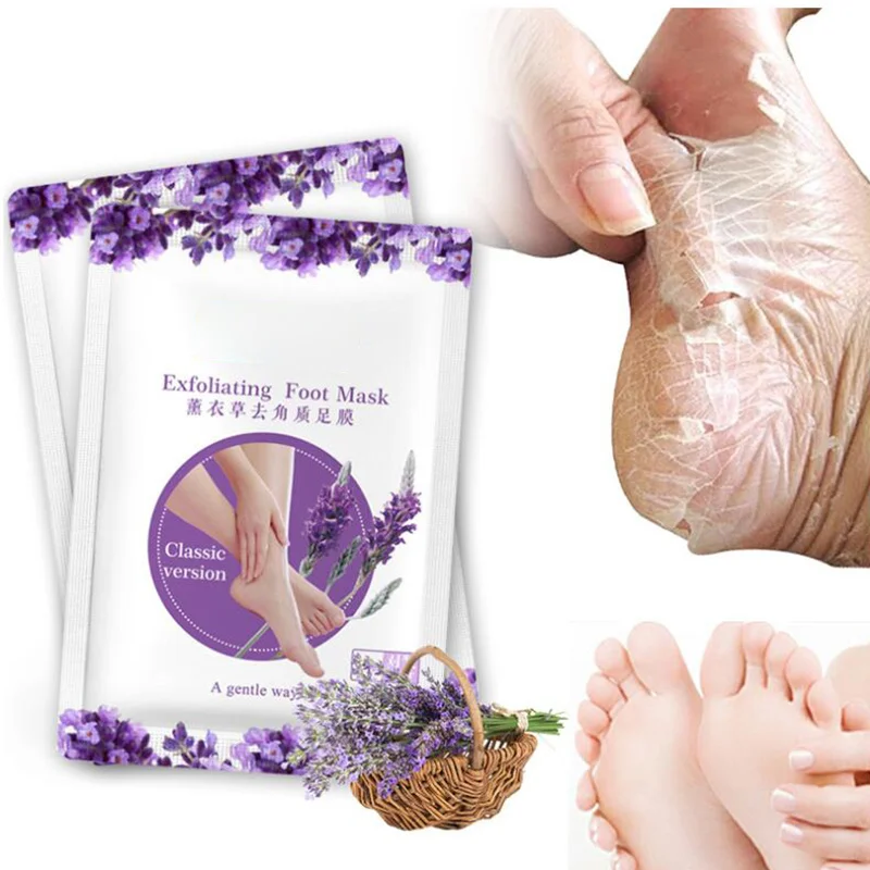 Feet Exfoliating Foot Masks Pedicure Socks Exfoliation Scrub for Feet Mask Pedicure  Foot Peeling Mask For Foot Spa