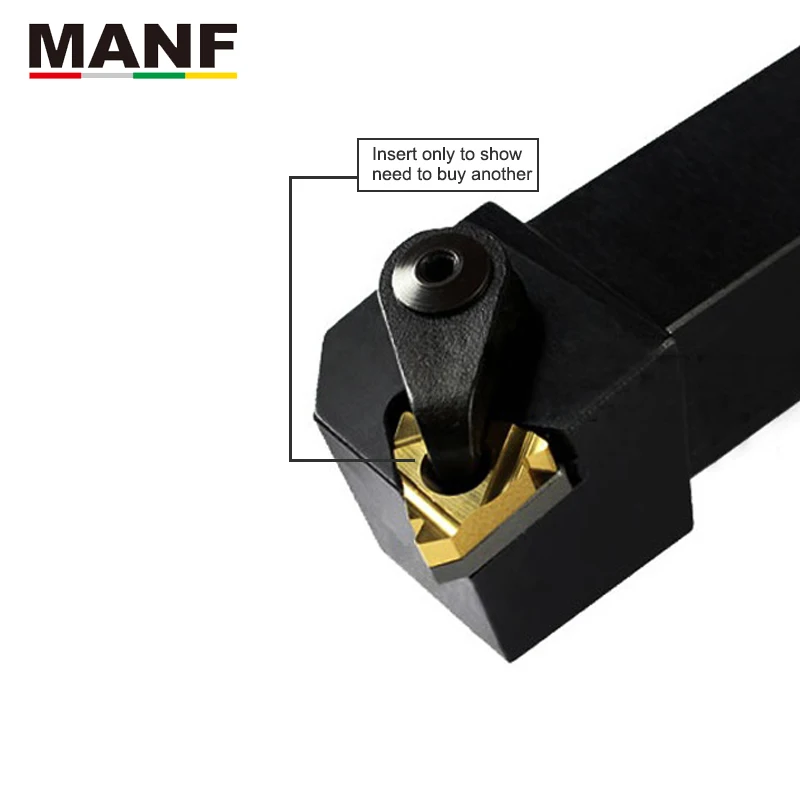 MANF Turning Tool CER2020K16 External Threading cutting Holders Metal Lathe Toolholders Lathe Cutter For mmt16er Carbide Inserts