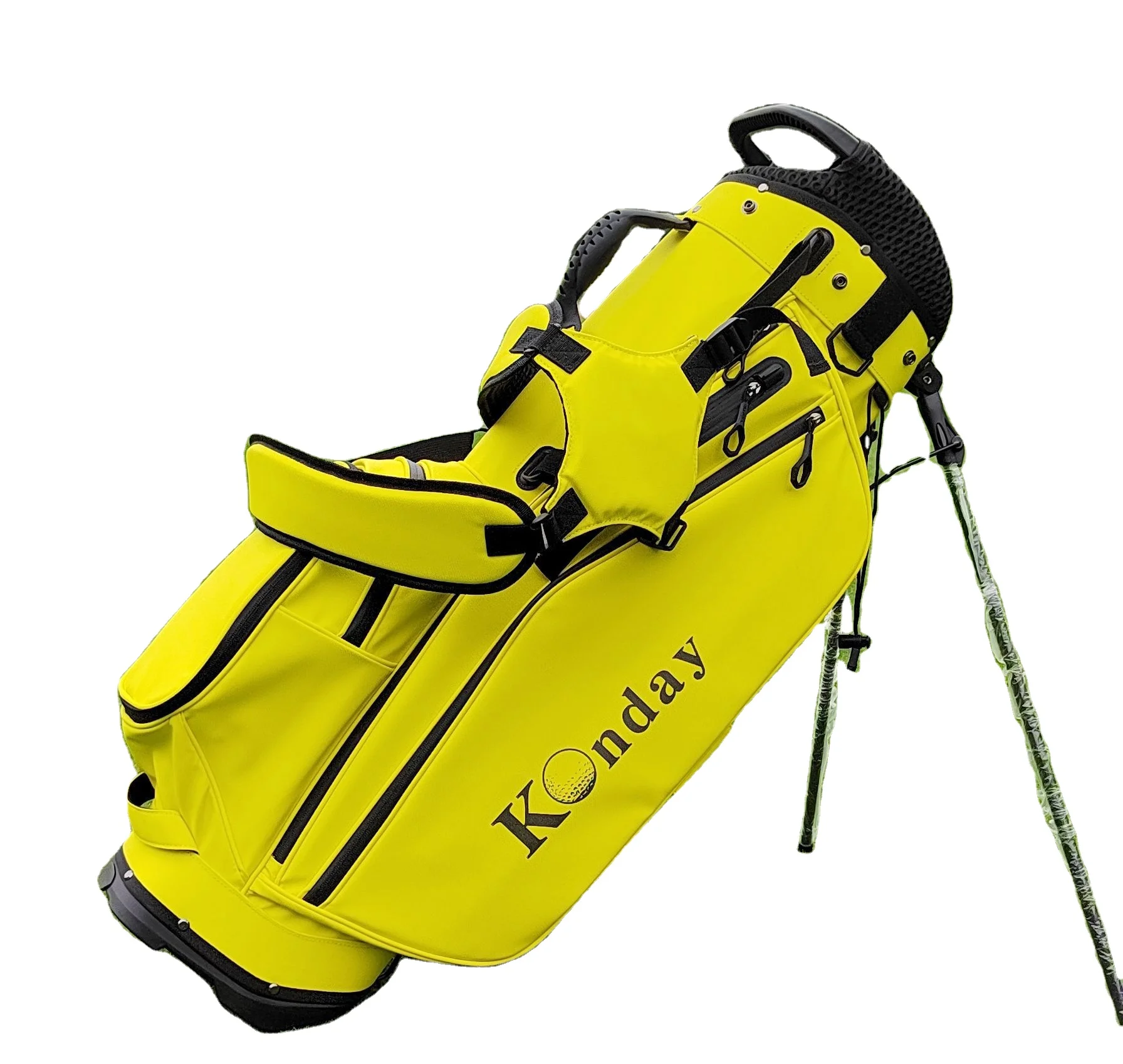 Ultra-light weight TPU + 900D waterproof zipper golf rack bag