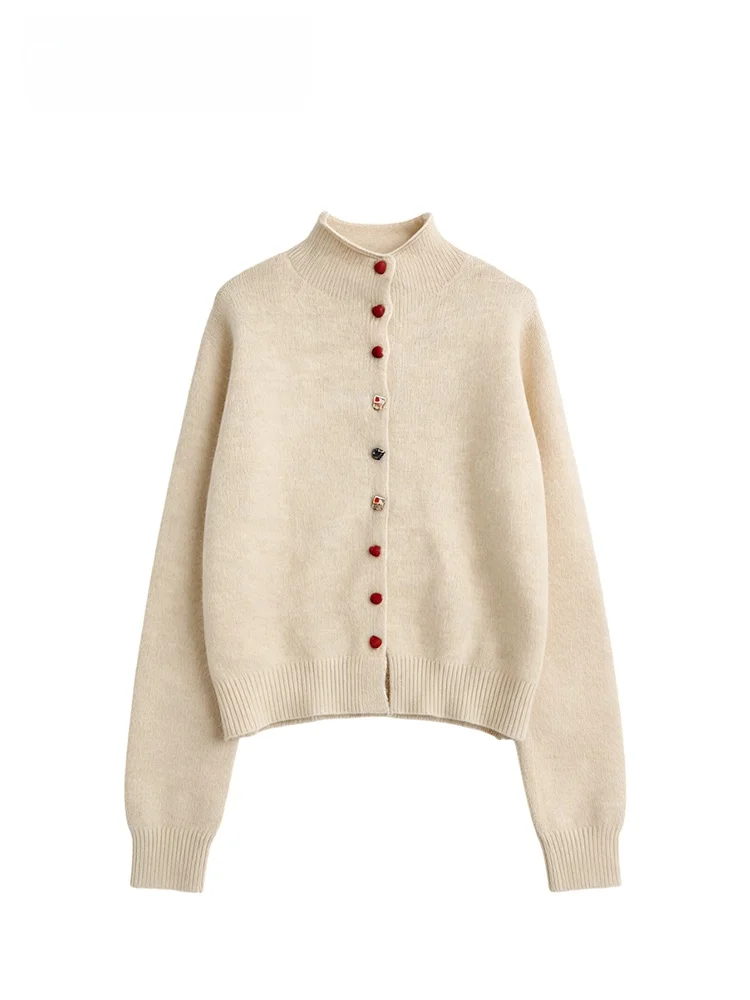 

plus Size Knitwear Long Sve Casual f High Collar Women's Autumn Winter New Sle Trendy Casual Top for Plump Sister